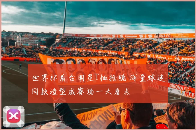 世界杯看台明星T恤抢镜 海量球迷同款造型成赛场一大看点